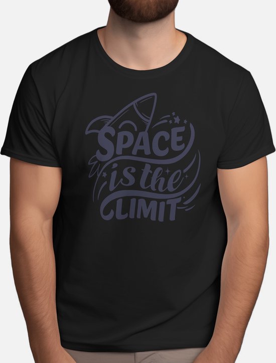 Space Is The Limit - T Shirt - Astronaut - SpaceExplorer - SpaceTravel - SpaceMission - NASA - Ruimteverkenner - Ruimtevaart - ESA