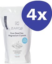Zarqa Pure Dead Sea Magnesium Crystals (4x 1kg)