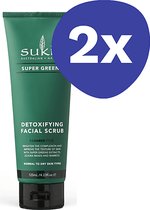 Sukin Super Greens Detoxifying Facial Scrub (2x 125ml)