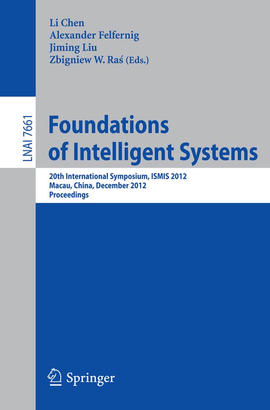 Foundations of Intelligent Systems - cover