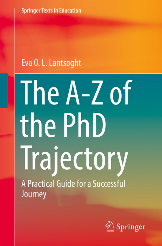 Springer Texts in Education-The A-Z of the PhD Trajectory - cover