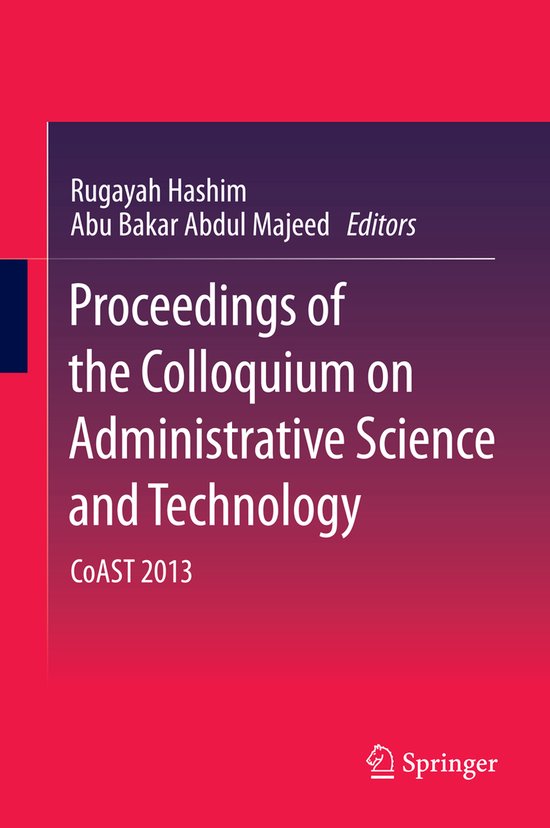 Proceedings of the Colloquium on Administrative Science and  ... - cover