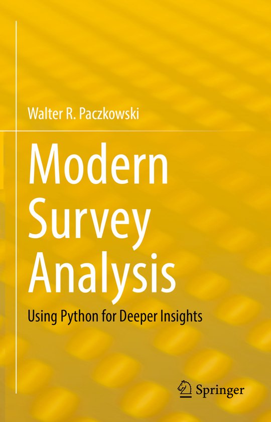 Modern Survey Analysis - cover