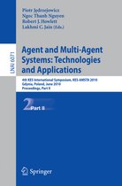 Agent and Multi Agent Systems Technologies and Applications