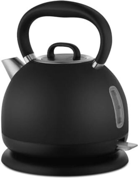 Gratyfied - Retro Waterkoker - Retro Waterkoker Zwart - 1,7L