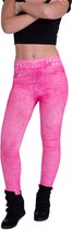 Folat - Denim Legging Neon Pink