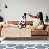Canapé lit pour chien avec protection apaisante des meubles - Lit pour chien confortable - Grijs foncé - Lavable - Fond antidérapant