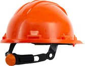 Climax RG5 Veiligheidshelm - Oranje - Verstelbaar met draaiknop