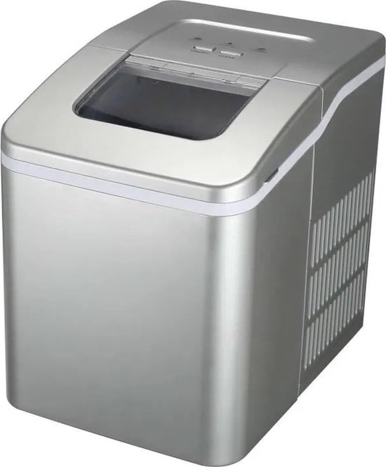 Veelzijdige roestvrijstalen ijsblokjesmachine voor thuis