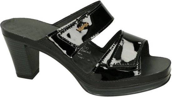 Vital -Dames - zwart - slippers & muiltjes - maat 39