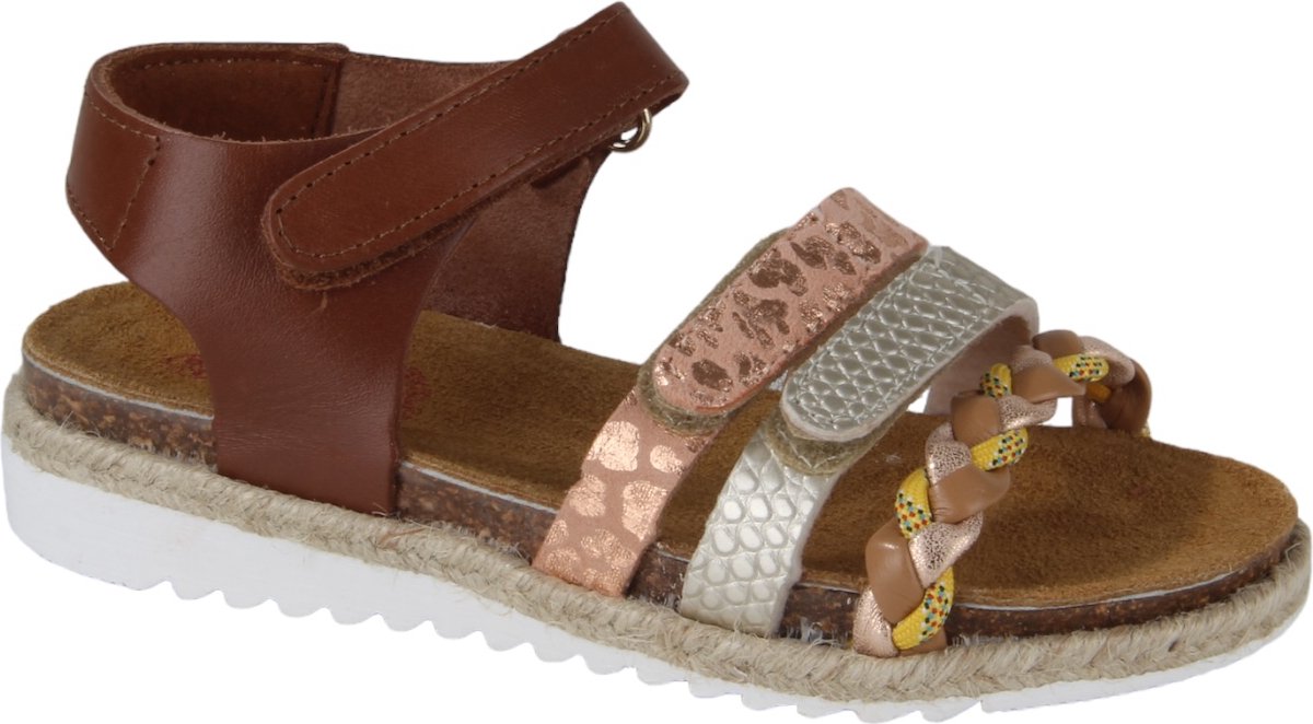 Bruine Develab Sandalen