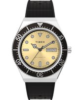 Timex M79 Automatic TW2W47600 Horloge - Rubber - Zwart - Ø 40 mm
