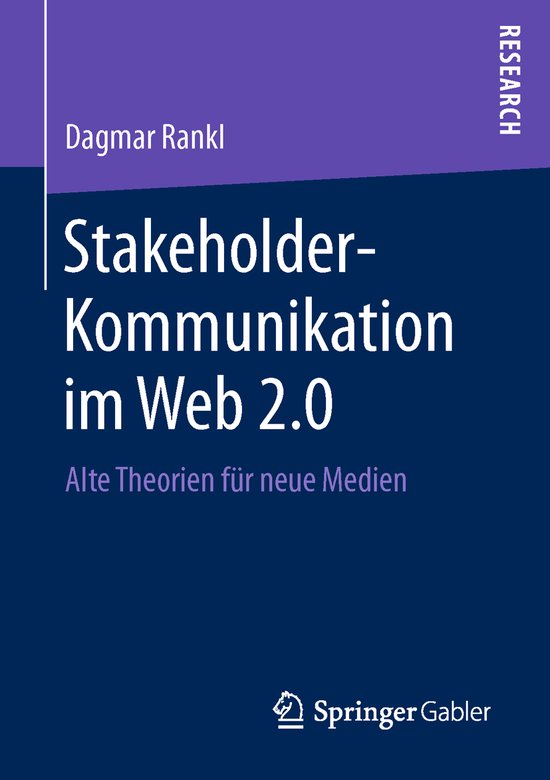 Stakeholder-Kommunikation im Web 2.0 - cover
