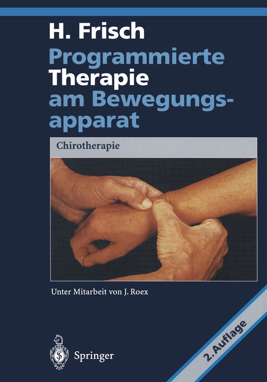 Programmierte Therapie am Bewegungsapparat - cover