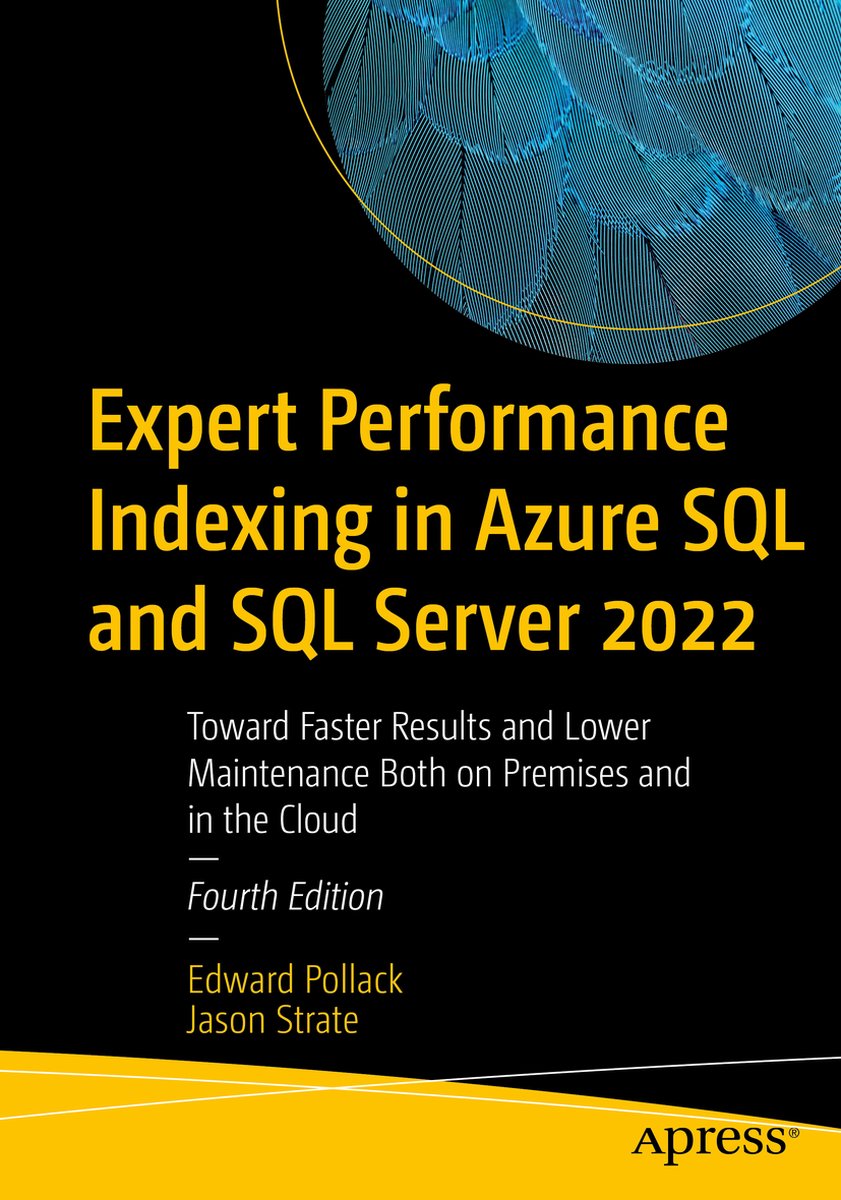 Omslag van Expert Performance Indexing in Azure SQL and SQL Server 2022