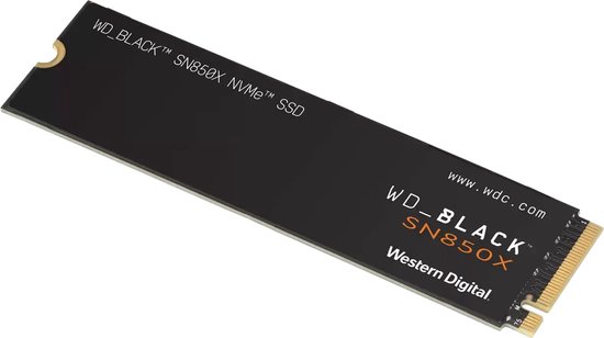 Western Digital Black SN850X - Interne SSD - NVMe - M.2 PCIe - 1 TB