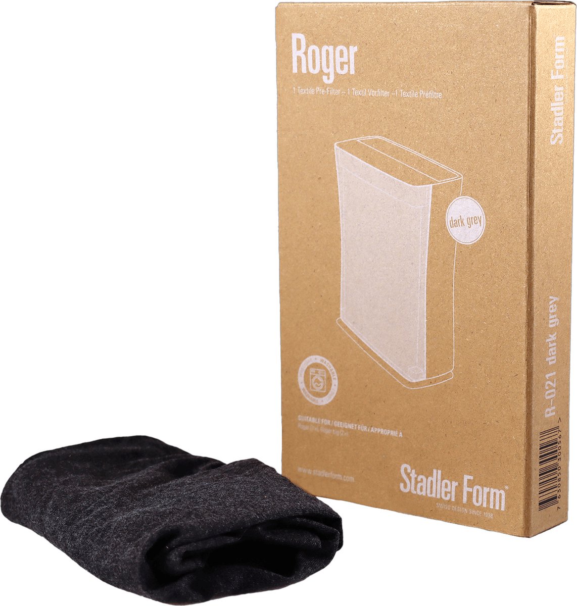 Stadler Form - Roger + Roger big - Prefilter - Zwart