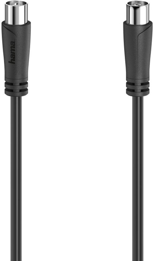Goobay 11521 haakse antennekabel, satellietaansluitkabel, coaxkabel, satellietkabel, coaxstekker 90° op coax-aansluiting, 2-voudig afgeschermd, 75 Ohm, 70 dB, wit, 2,5 m