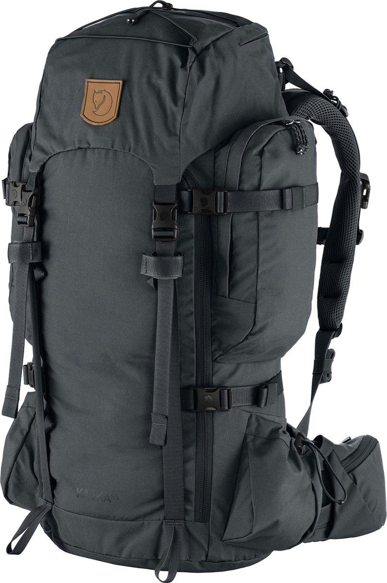 Fjallraven Kajka 55 S/M coal black backpack
