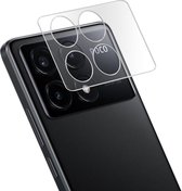 Screenprotector Geschikt voor Xiaomi Poco X6 Pro 5G Camera Screenprotector Tempered Glass Beschermglas Camera - Screenprotector Geschikt voor Xiaomi Poco X6 Pro Camera Screen Protector