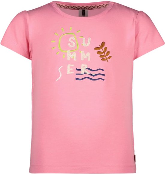 B. Nosy Y403-5472 Meisjes T-shirt - Sugar Pink - Maat 158-164