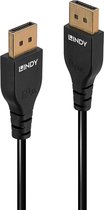 LINDY 36463 DisplayPort-kabel DisplayPort Aansluitkabel DisplayPort-stekker 3 m Zwart