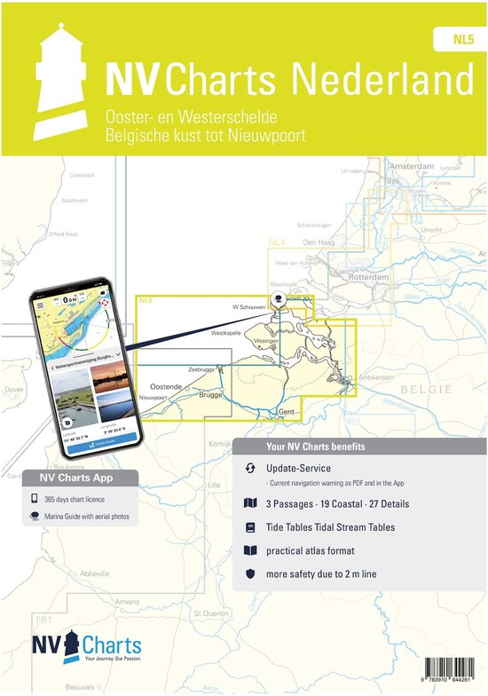 NV Atlas NL5 Ooster- en Westerschelde - cover