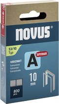 Novus Tools 042-0778 Nieten Type 53 800 stuk(s) Afm. (l x b x h) 10 x 11.3 x 10 mm