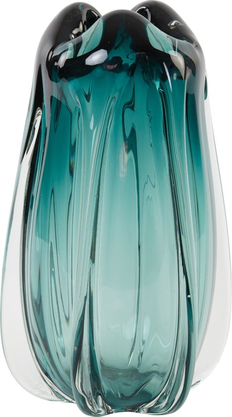 Light&living Vase Ø21x38 cm MURELA verre turquoise