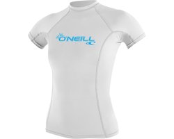 O'Neill Basic Skins S/S Rashguard Dames - Maat M