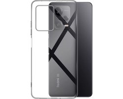 Hoesje voor Xiaomi Redmi Note 12 Pro 5G / Poco X5 Pro 5G backcover Shockproof siliconen Transparant