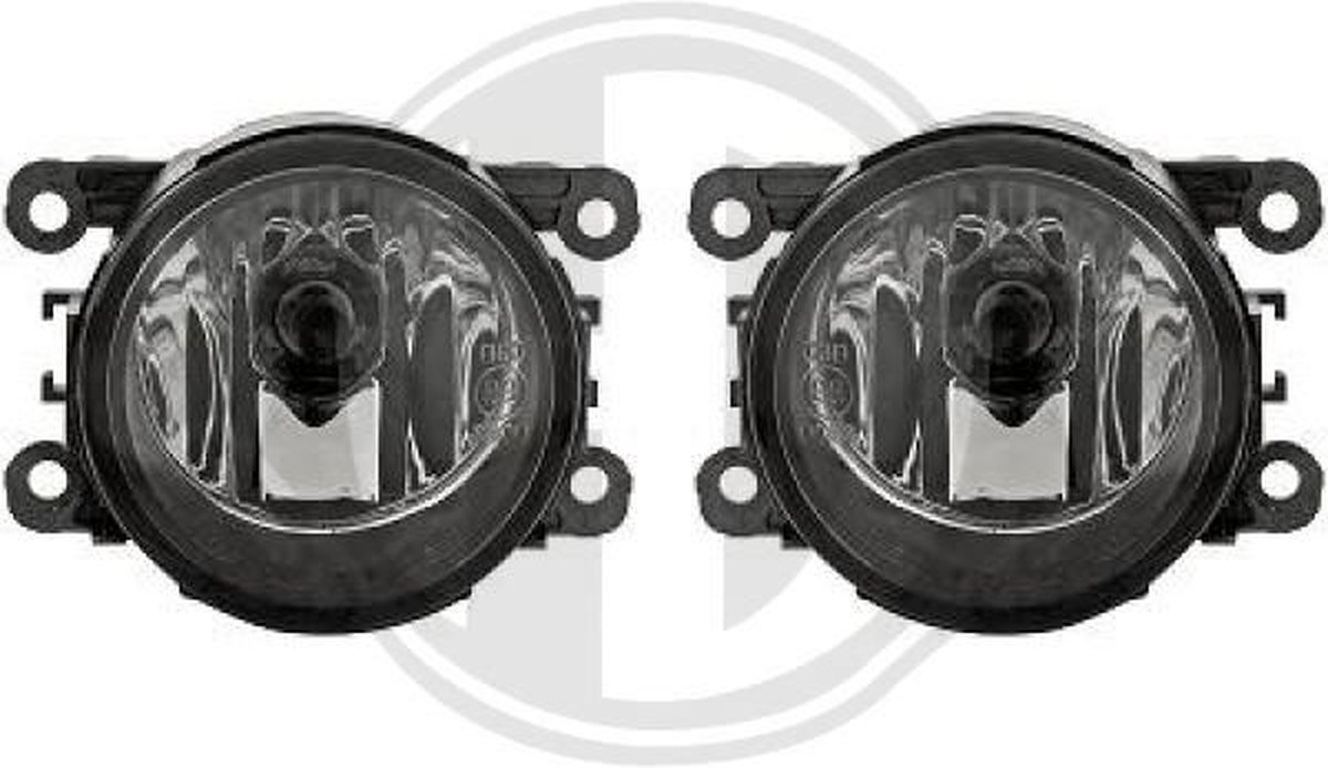 Mistlampenset - HD Tuning Citroen C4 I (lc_). Model: 2004-11 - 2014-12