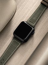 Apple Watch Horlogeband - Green Canvas Ripstop - 42mm, 44mm, 45mm