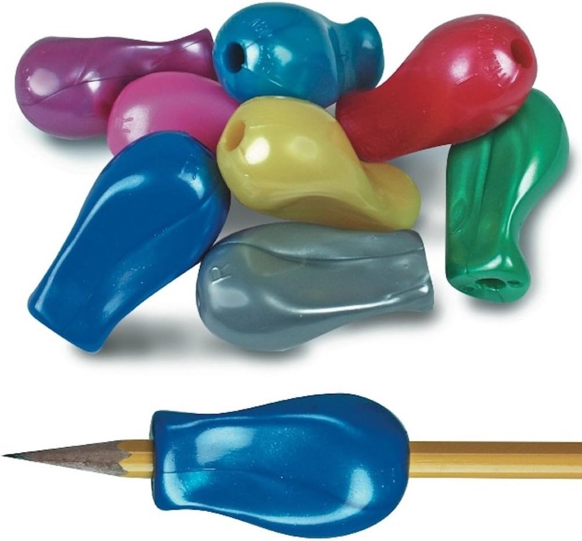 Pengreep The Jumbo Grip Metallic Donkerblauw