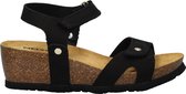 Nelson dames sandaal - Zwart - Maat 38