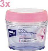 NIVEA - Soins capillaires - Soins de Beauty - Masque capillaire - 3x 200 ml - Pack économique