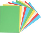 100 x papier A4 couleur - 100 feuilles de papier à dessin robustes - Papier craft Papier A4 couleur