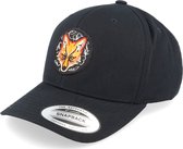 Hatstore- Kids Cool Fox Black Adjustable - Kiddo Cap Cap