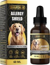 Allergy Shield hond 60ml - Bij vachtproblemen, jeuk, extreem krabben, hotspots, kale plekken - Vegan - Vachtverzorging - Voor een gezonde vacht