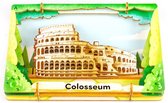 Bouwpakket DIY 3D Theater Colosseum- Rome van MDF