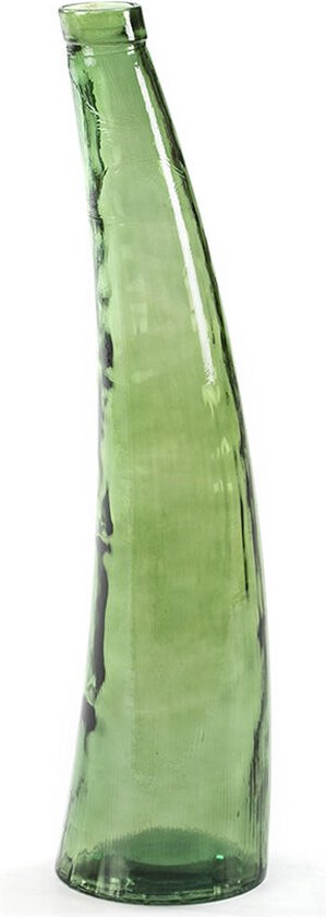 Vase Thai Natura Cristal Vert 22 x 80 x 22 cm