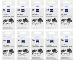 ZEISS - Lens Wipes - 10 Pak - 10 x 30 Reinigingsdoekjes = 300 Reinigingsdoekjes