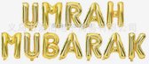 Akyol - Ramadan Kareem ballonnen - Ramadan decoratie - Umrah Mubarak - Suikerfeest - ballon - gouden ballonnen - Vlaggetjes - Vlag - Feest