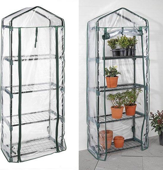 Broeikas voor de tuin, broeikas, plank, broeikas, 3 niveaus, afmetingen