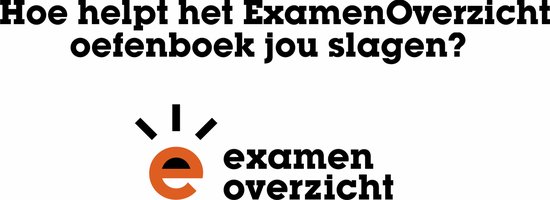 ExamenOverzicht - Oefenboek Wiskunde B HAVO, ExamenOverzicht