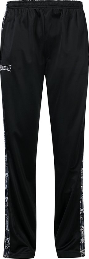 Pantalon d'entraînement 100% Hardcore avec bordure Zwart - Taille : 3XL