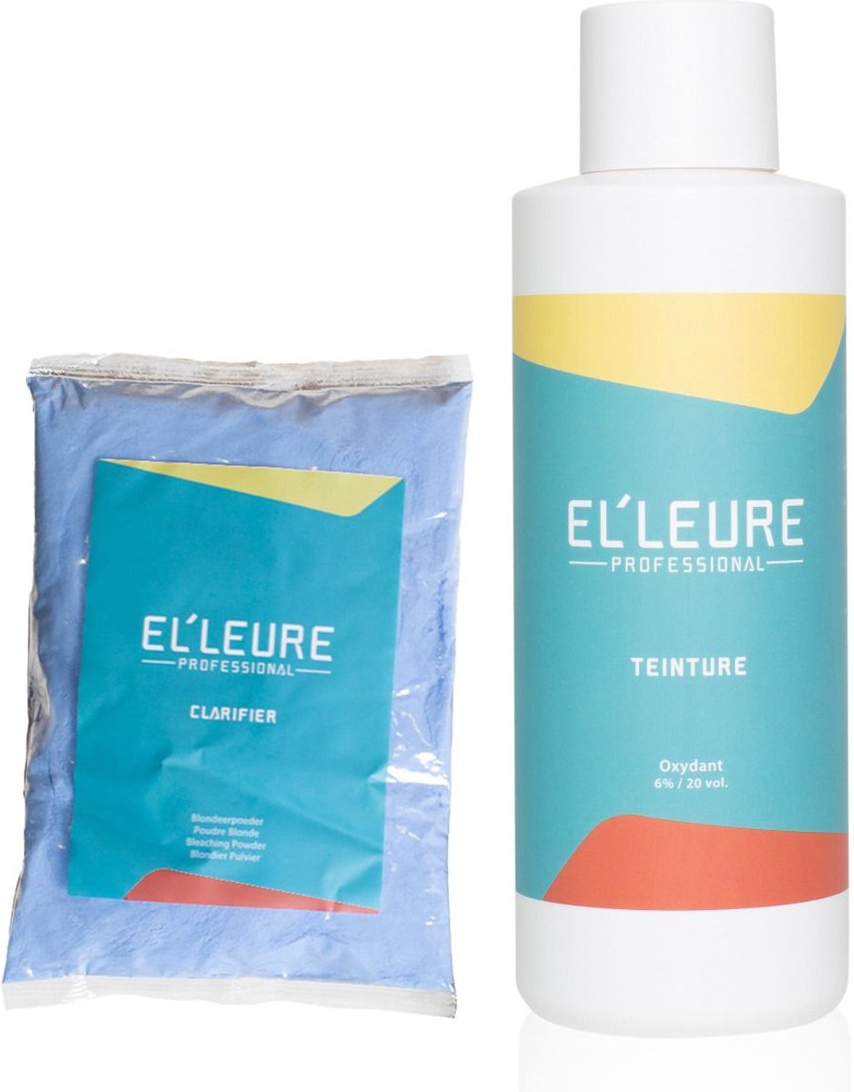 Elleure Clarifier Blondeerpoeder 500gr + Oxydant 6% 1000ml