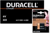 6x Duracell Ultra Lithium 223 CR-P2