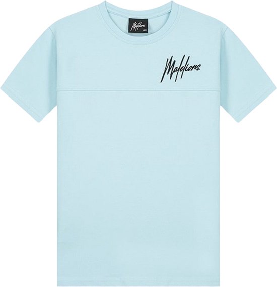 Malelions - Sport T-shirt - Light Blue - Maat 140
