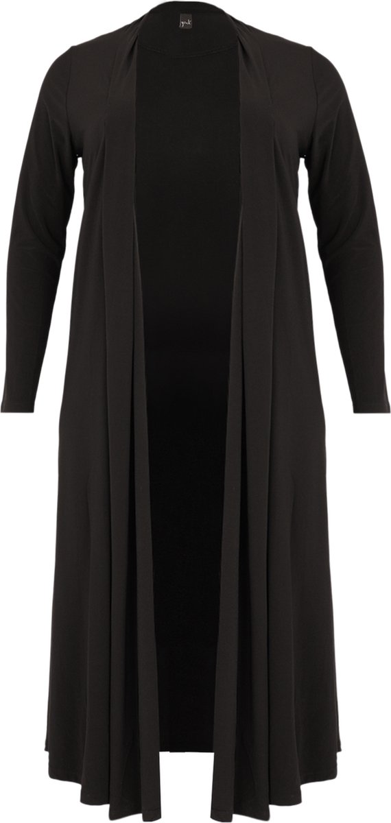 YOEK Dames Vest met een gedrapeerde voorkant
